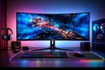 32'' Curved Ultra-Wide Gaming Monitor - Image 2