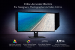 32'' 4K UHD IPS Professional Designer Monitor - Image 3