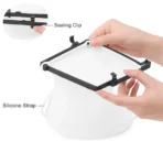 Silicone Food Storage Bags - Set of 3 Keepers for Fruits, Vegetables, Snacks - Image 6