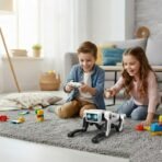 Advanced Intelligent AI Robot Dog Toy for Kids (1 Set / Big) - Image 2