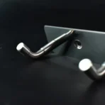 Stainless Steel Wall Mounted Coat 4 Hook Rack (20x3 / 1 Pc) - Image 6